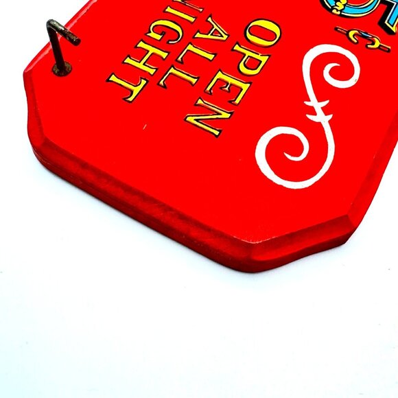 Vintage 5 Cent Beer Sign V.G. Japan Rustic Man Cave Nostalgic Bar Plaque Dorm - Picture 8 of 13